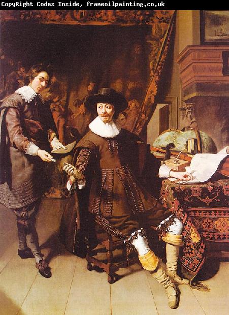 Thomas Constantijn Huygens and his Clerk